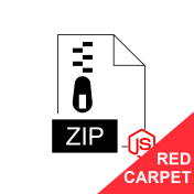 IPWorks Zip 2021 Node.js Edition Red Carpet