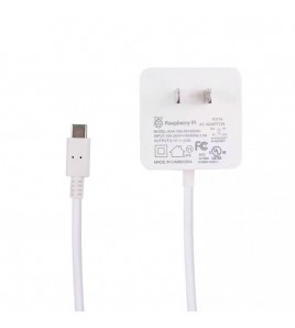 Power Supply for Raspberry Pi 4 (Black)