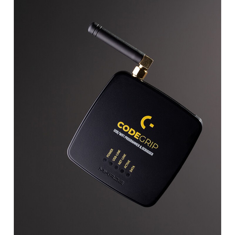 CODEGRIP for PIC over USB-C and WiFi