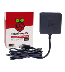 Power Supply for Raspberry Pi 4 (Black)